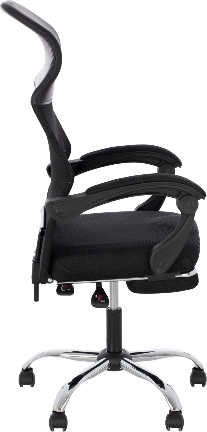 Pisarniški stol črne barve FH1159.01 57x57x122 cm