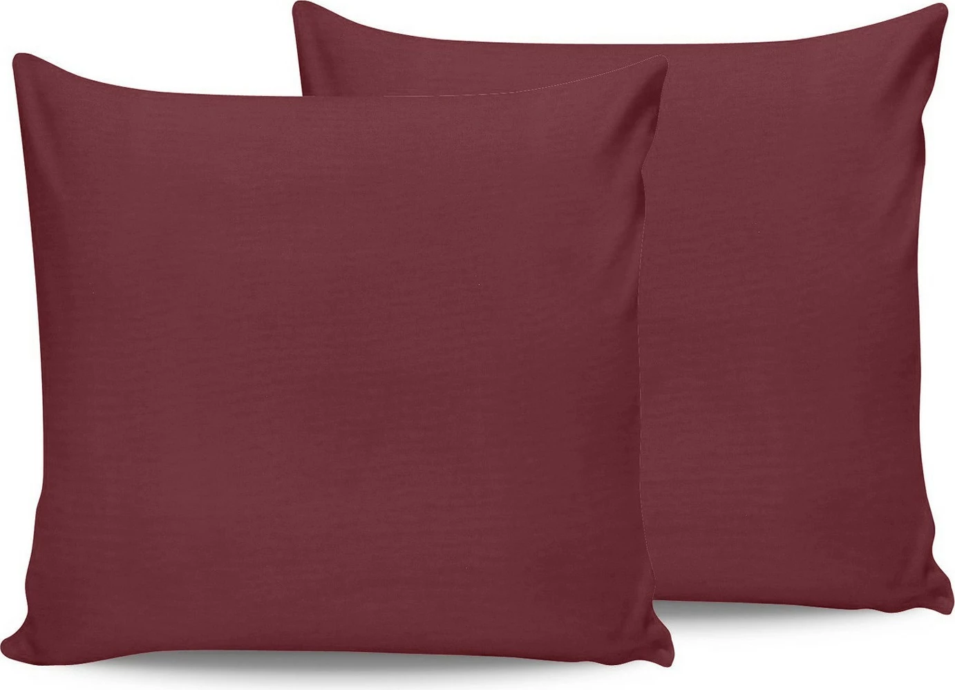 Set prevlek za blazino (2 kosa), bordo, L'essentiel