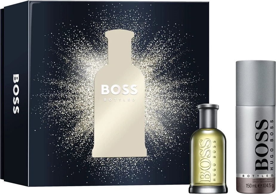 Eau de Toilette in deodorant za moške Hugo Boss Bottled, 50 ml + 150 ml