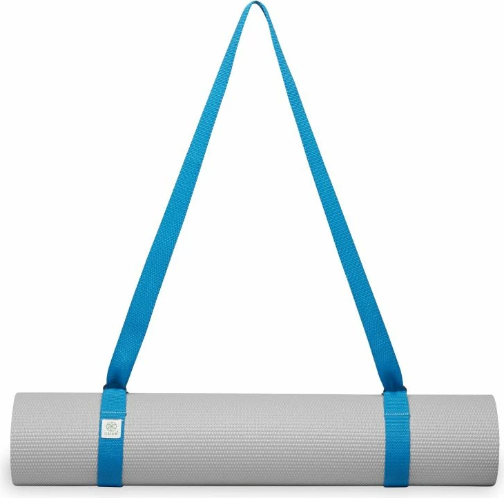Trak za joga podlogo GAIAM, moder