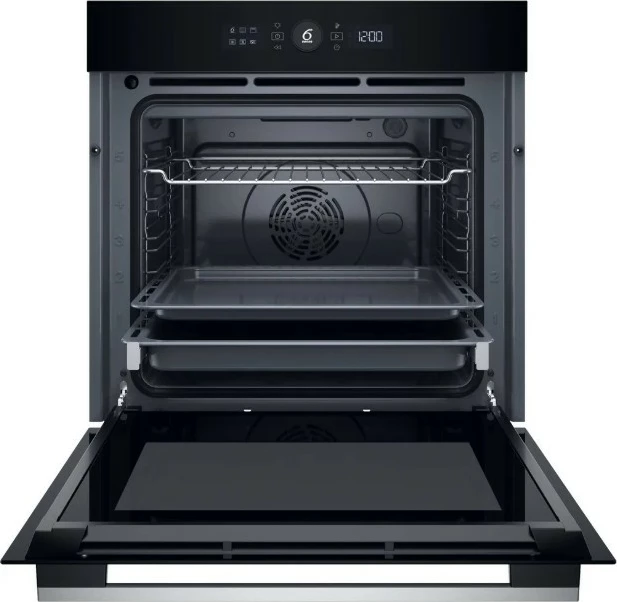 Električna pečica 73 L, Whirlpool WOI5S8HM1SXA, črno/inoX