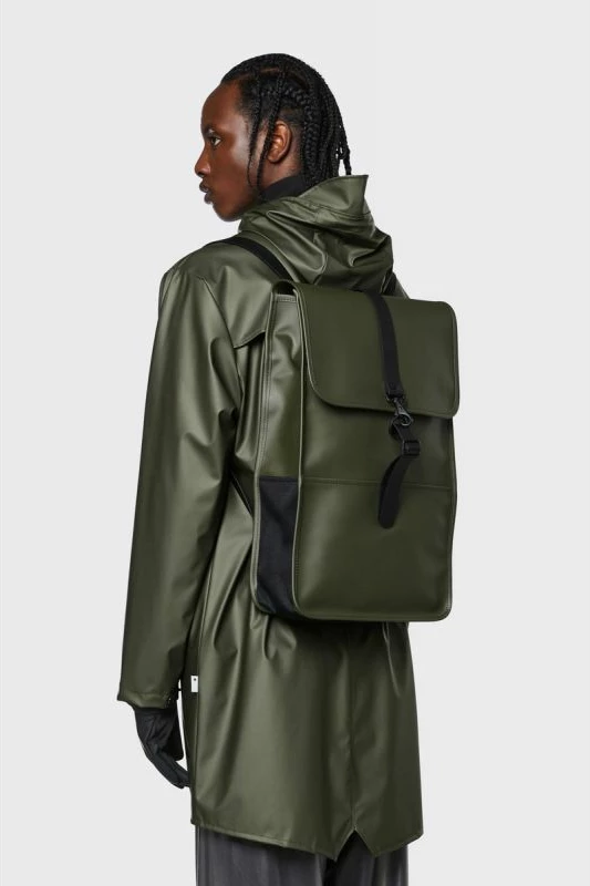 Vodoodporen nahrbtnik, uniseks, zelen — Rains