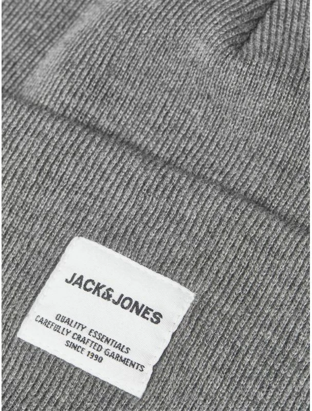 Kaplja za moške Jack & Jones, siva