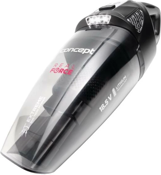 Ročni sesalnik, brezžičen Concept VP4380, 0,45 L, 18,5 V, črn, z dodatki Ročni sesalnik, brezžičen Concept VP4380, 0,45 L, 18,5 V, črn, z dodatki