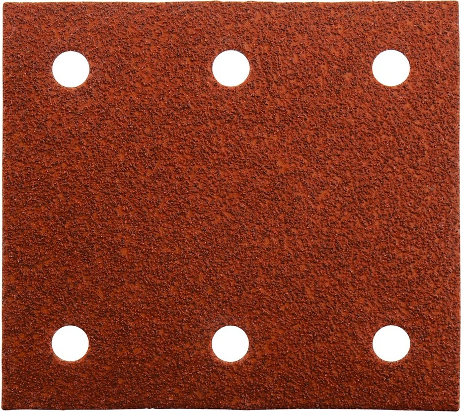 Jastček za brušenje, 10 kosov, 60 grit, za orbitalne brusilnike, rdeč Makita P-33093
