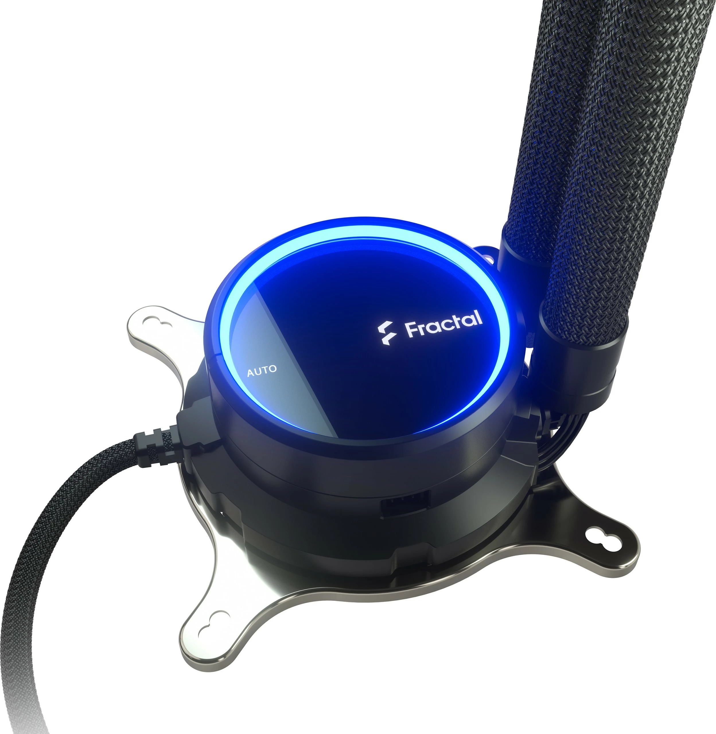 Vodeno hlajenje All-in-one, 280 mm, ARGB, 2 ventilatorja, črno/belo Fractal Design Celsius+ S28 Prisma