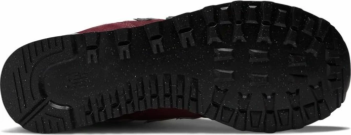 Eleganten temno rdeč par športnih copat New Balance 574 za moške