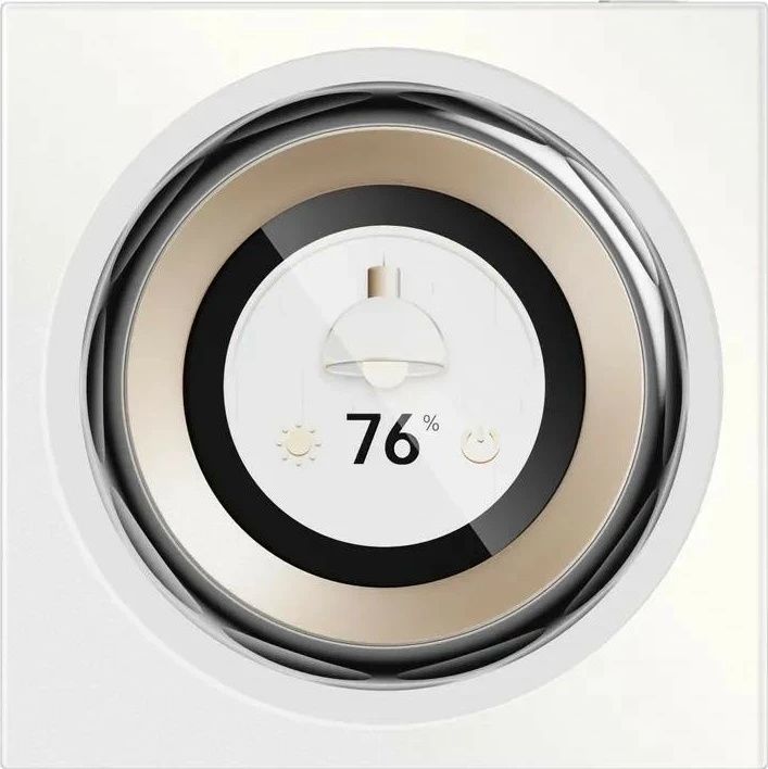 Zaslon na dotik z vrtljivim gumbom Aqara TouchScreen Dial V1, bel