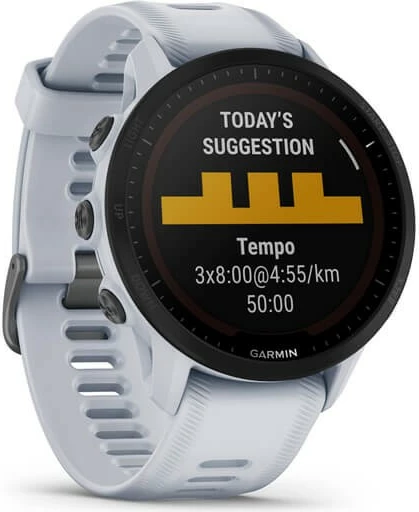 Pametna ura Garmin Forerunner 955, 32GB, GPS, Whitestone