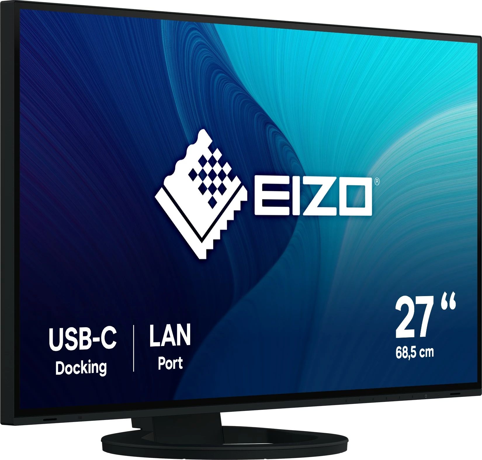 Monitor 27" Quad HD, LED, črn - Eizo FlexScan EV2795-BK