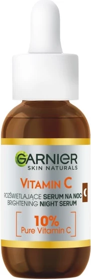 Nočni serum za obraz Garnier Skin Naturals Vitamin C Brightening, 30 ml
