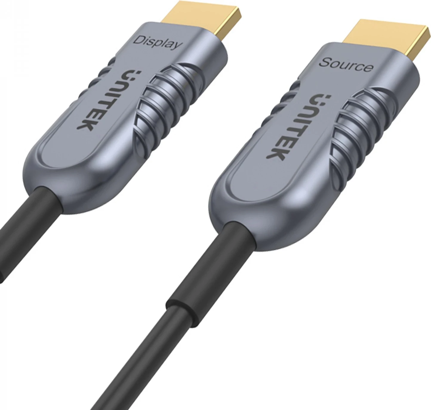 HDMI kabel 70,0 m, črno-srebrn, Unitek