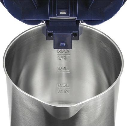Kuhalnik vode, UNOLD 18018, 1,5 L, 2200 W, inox, moder