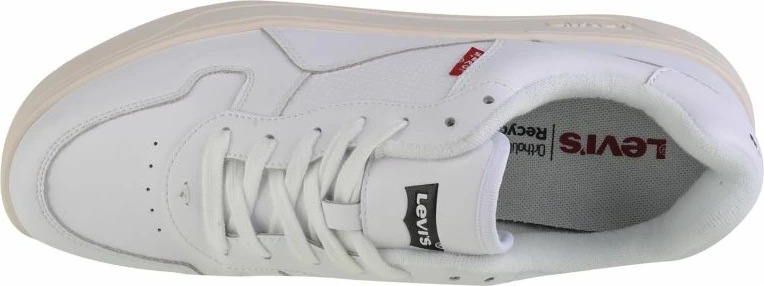 Klasčne ženske čevlje Levi's, bele