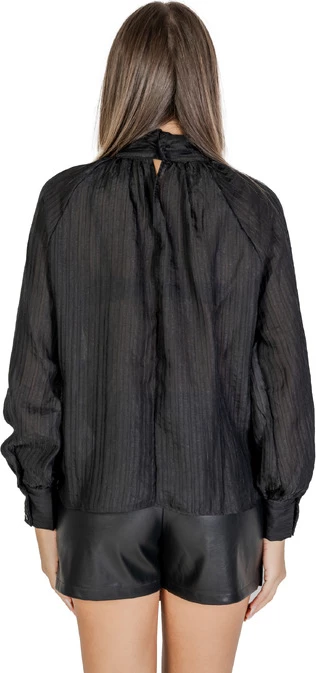 Elegantna bluza Jacqueline De Yong, ženska, črna