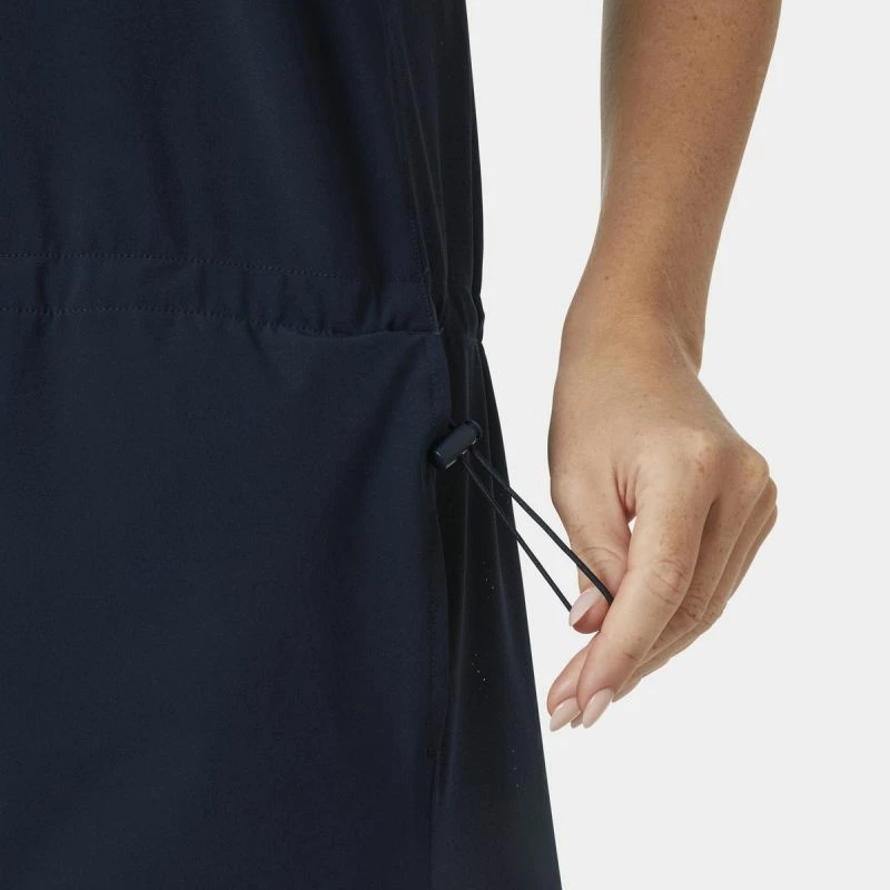 Poletna obleka Helly Hansen za ženske, temno modra