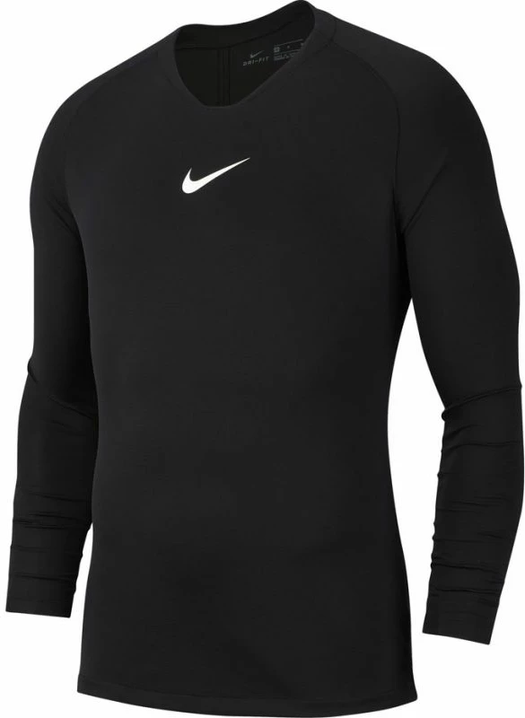 Nogometni dres Nike Dry Park First Layer JSY LS M AV2609-010, moški, črn