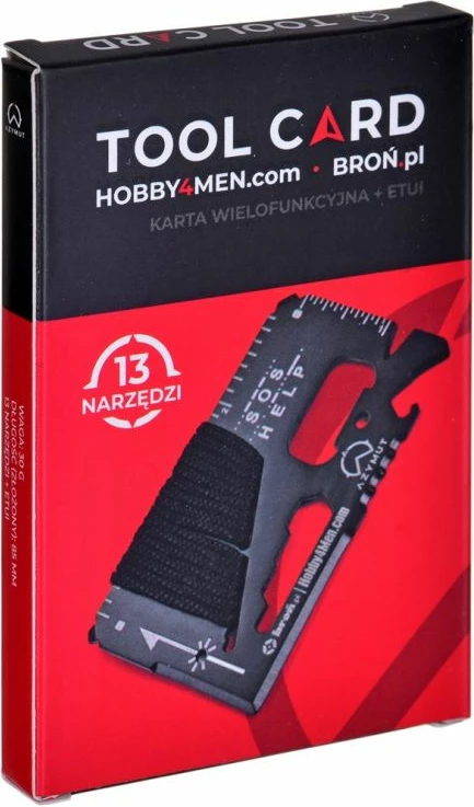 Multifunkcijska kartica Azymut, črna