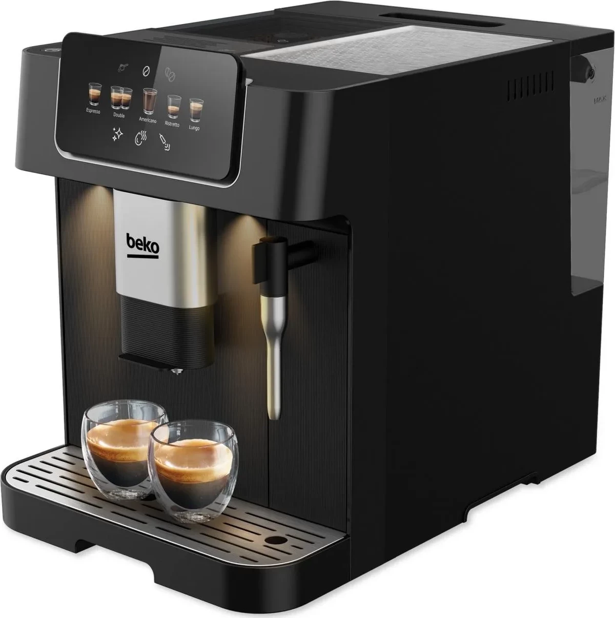 Avtomatski kavni aparat Beko CaffeExperto CEG7302B, črn