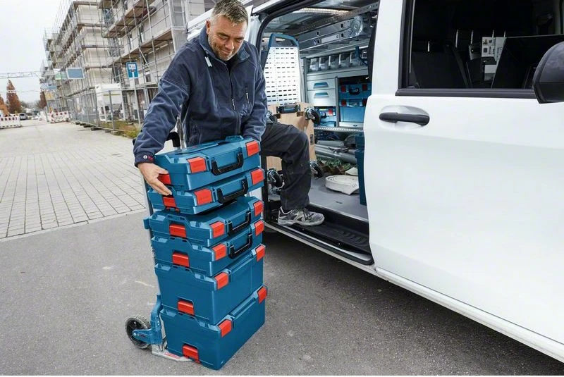 Kutin za shranjevanje Bosch L-BOXX 238 Gr. 3, brez pregrad, ABS, modro/rdeče/črne Kutin za shranjevanje Bosch L-BOXX 238 Gr. 3, brez pregrad, ABS, modro/rdeče/črne
