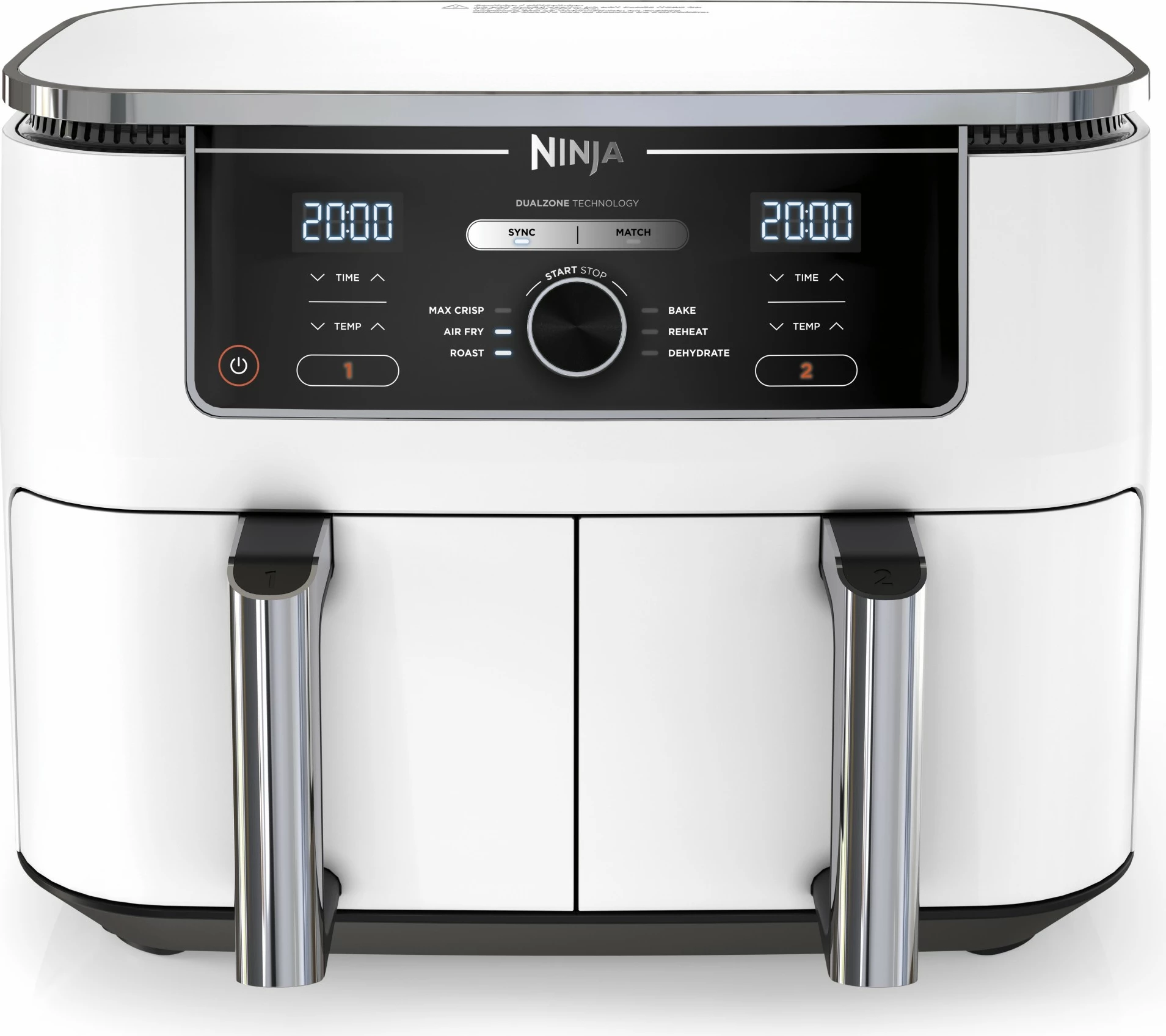 Zračna pečica Ninja Foodi MAX AF400EU, 9,5 L, dve coni, bela