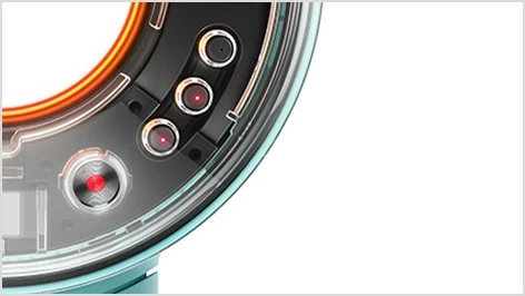 Sušilnik za lase Dyson Supersonic Nural, 1600 W, 13.3 l/s, moder, oranžen