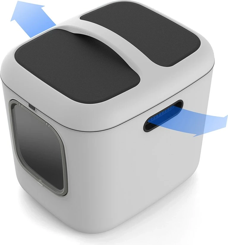 Kanta za mačje iztrebke Rotho Biala XL, bela