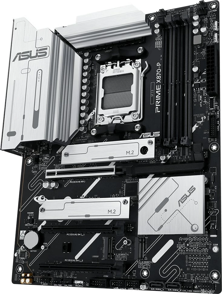 Plošča amë ASUS PRIME X870-P, Socket AM5, ATX, črna