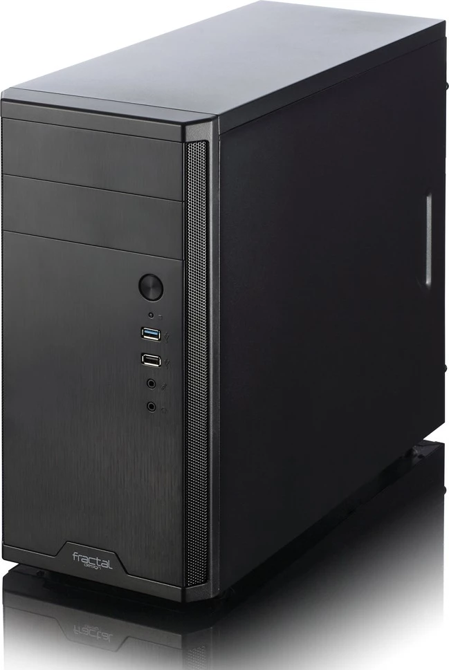 Računalniško ohišje Fractal Design Core 1100, Mini stolp, Micro ATX/Mini ITX, črn