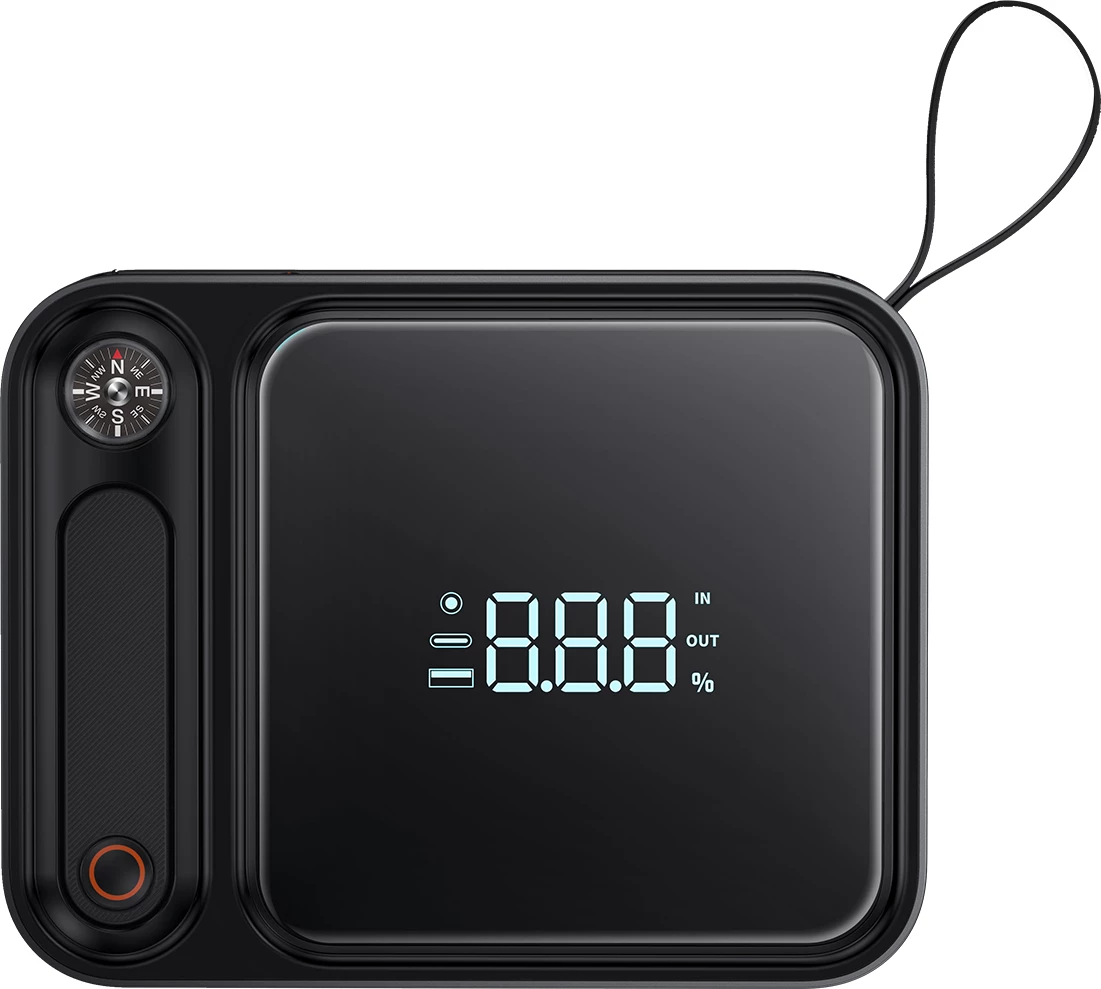 Zasilni start-stop z visoko kapaciteto Baseus Super Energy Ultra BS-CH005, 26800 mAh, 3000A, črn