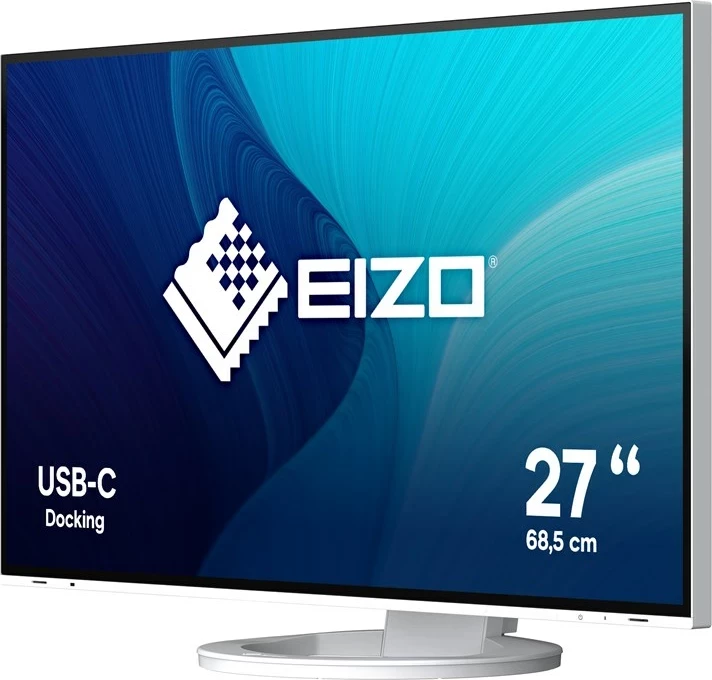 27" Quad HD LED monitor, EIZO FlexScan EV2781-WT, bel