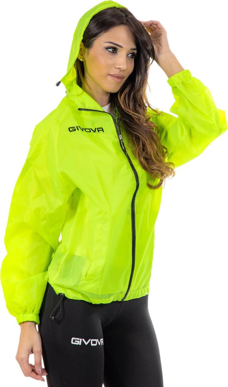 Dežna jakna Givova za moške, rumena