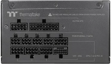 Modularen napajalnik 750 W, 80 PLUS Gold Thermaltake ToughPower GT, črn