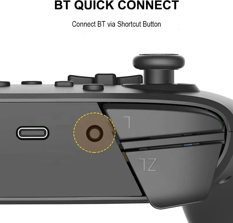 Brezžični kontroler Fenner Tech Pro (PC in Android) modro/rdeč