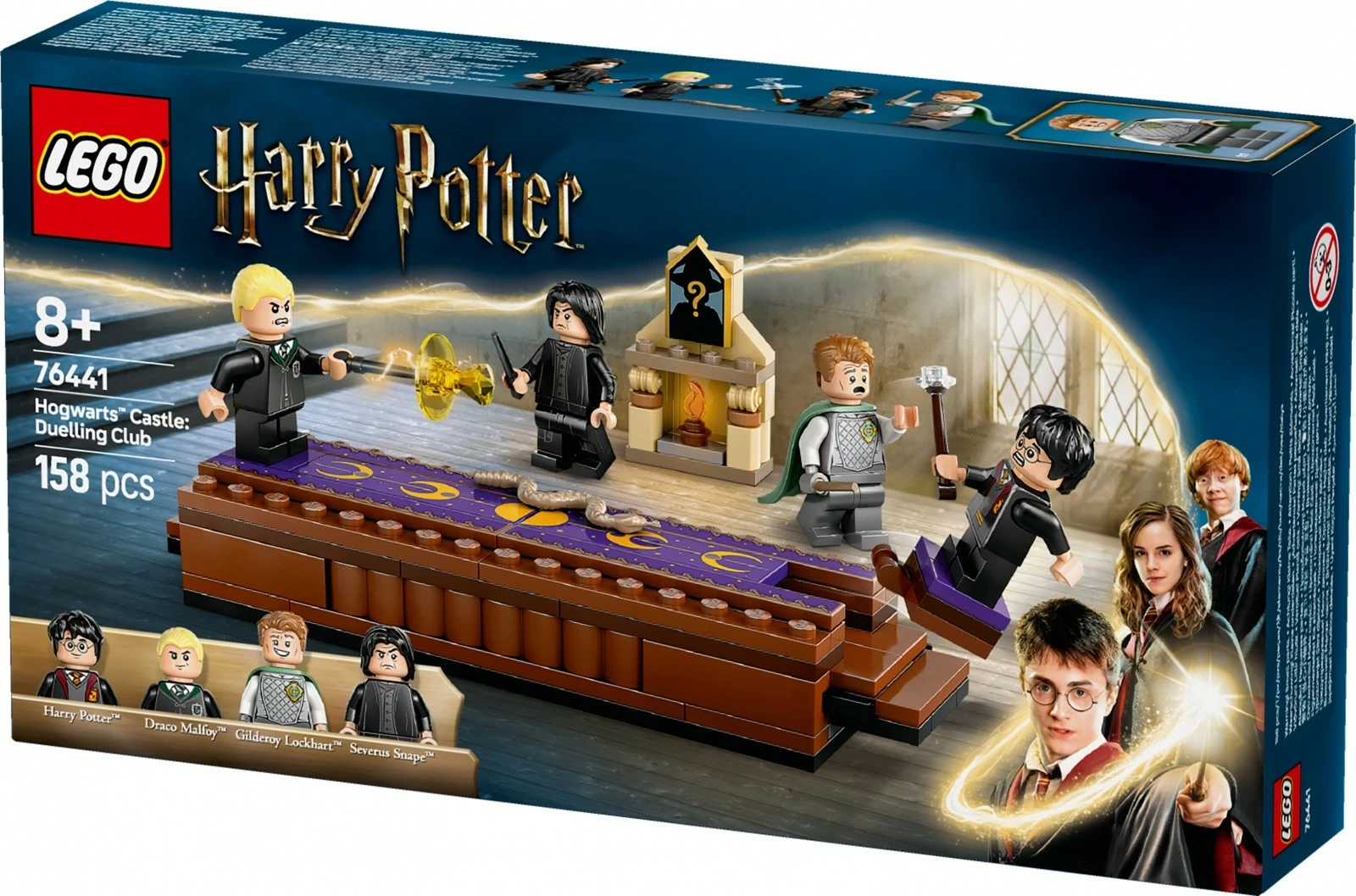 Komplet Grad Hogwarts: Klub dvoboja, LEGO Harry Potter 76441, 158 kosov