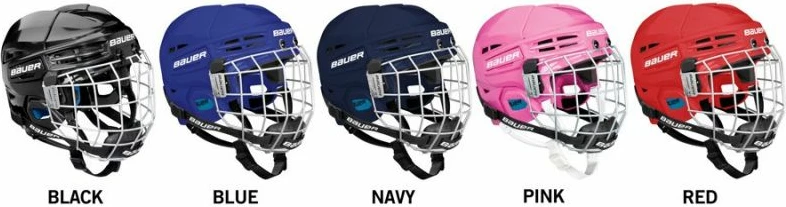 Hokejska čelada za fante Bauer Prodigy Yth, bela