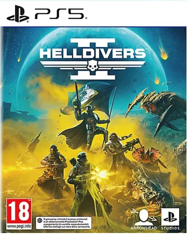 Igra akcije Helldivers 2 za PS5
