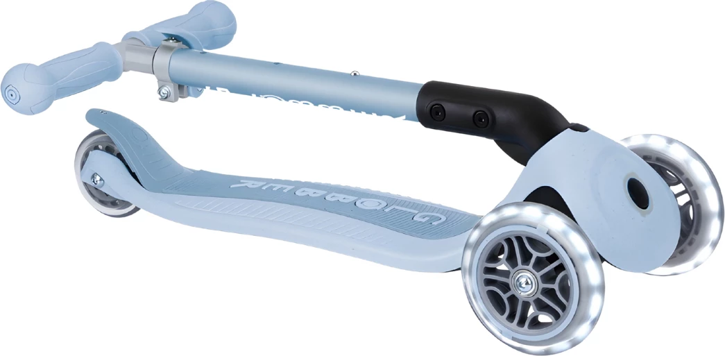 Otroški skiro SMJ Globber, 3 kolesa, zložljiv, svetlo moder