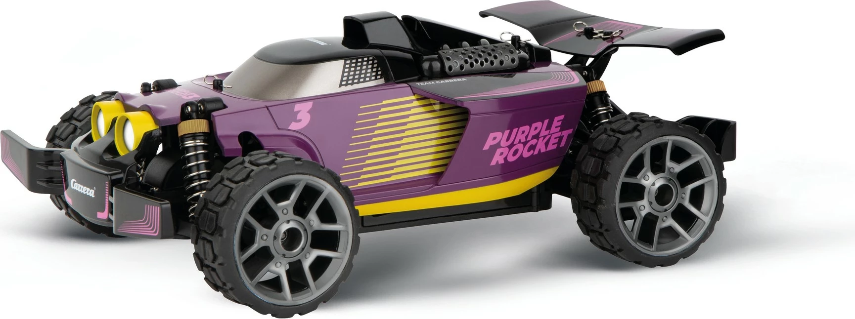 Daljinsko vodena buggy z električnim motorjem Carrera Purple Rocket RC, 2,4 GHz, vijolična