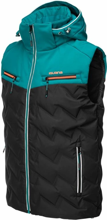 Telovnik za moške Iguana, črn