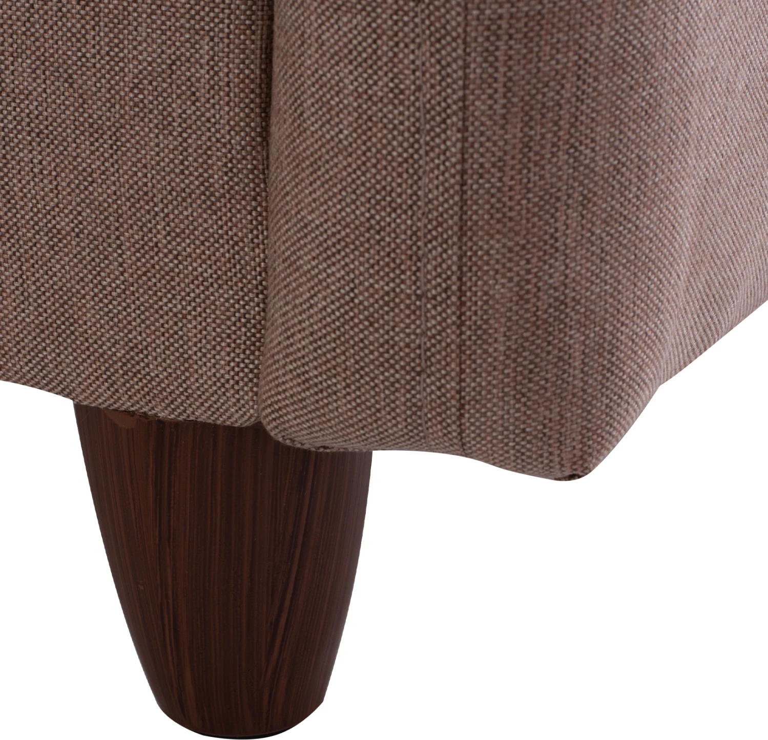 FH3246.01 Bež dvosed kavč-postelja z nasloni za roke in prostorom za shranjevanje