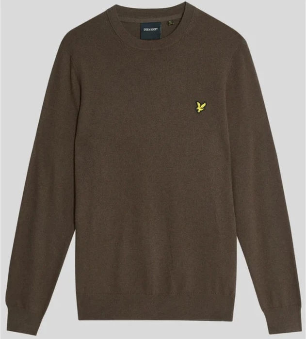 Pulover Lyle & Scott, moški, rjav