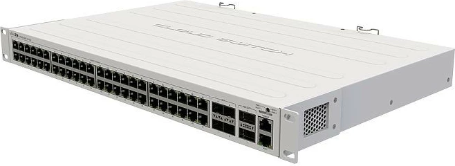 Upravljan L2 stikalo MikroTik CRS354-48G-4S+2Q+RM, Gigabit Ethernet, montaža v rack Upravljan L2 stikalo MikroTik CRS354-48G-4S+2Q+RM, Gigabit Ethernet, montaža v rack