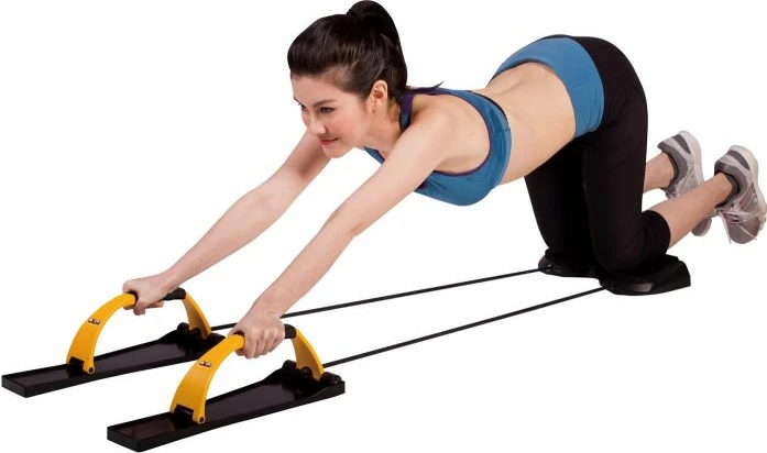 Večfunkcijski vadbeni pripomoček Body Sculpture, črn