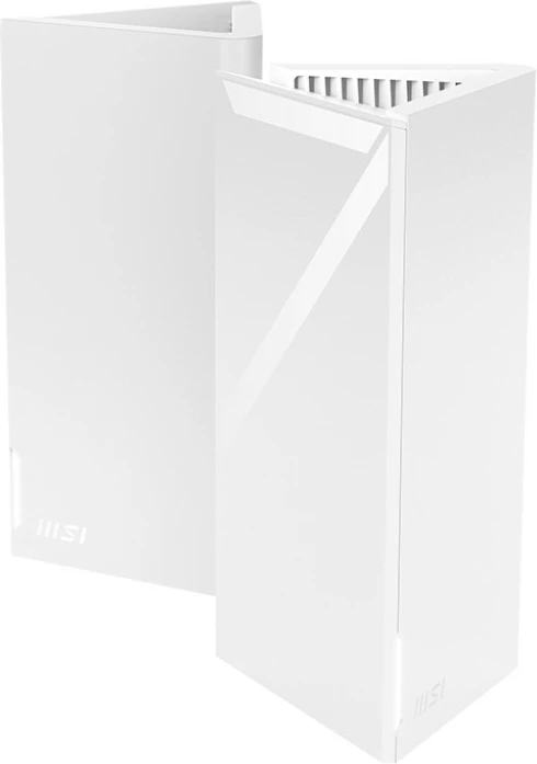 Mesh usmerjevalnik MSI Roamii BE Lite MRBE50, WiFi 7, 2,5 Gbit/s, 2 kosa, bel