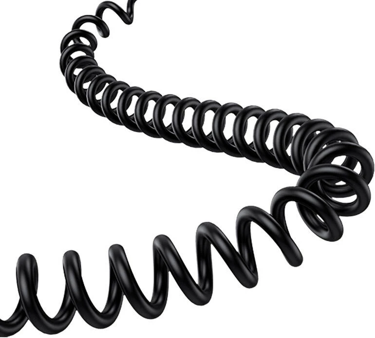 Avtomobilski polnilnik 60W z USB-C in Lightning kablom Baseus, črn