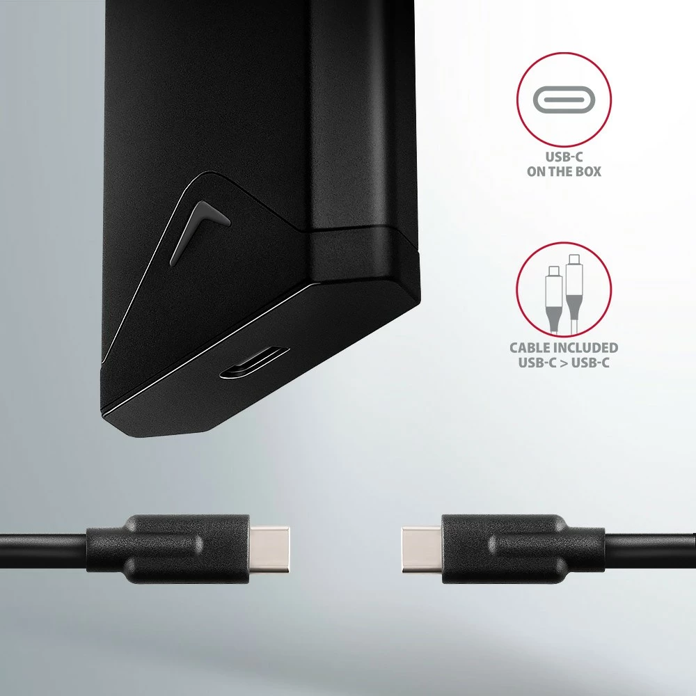Zunanja ohišje za M.2 NVMe SSD AXAGON EEM2-UB2, USB-C 3.2 Gen 2, črno Zunanja ohišje za M.2 NVMe SSD AXAGON EEM2-UB2, USB-C 3.2 Gen 2, črno