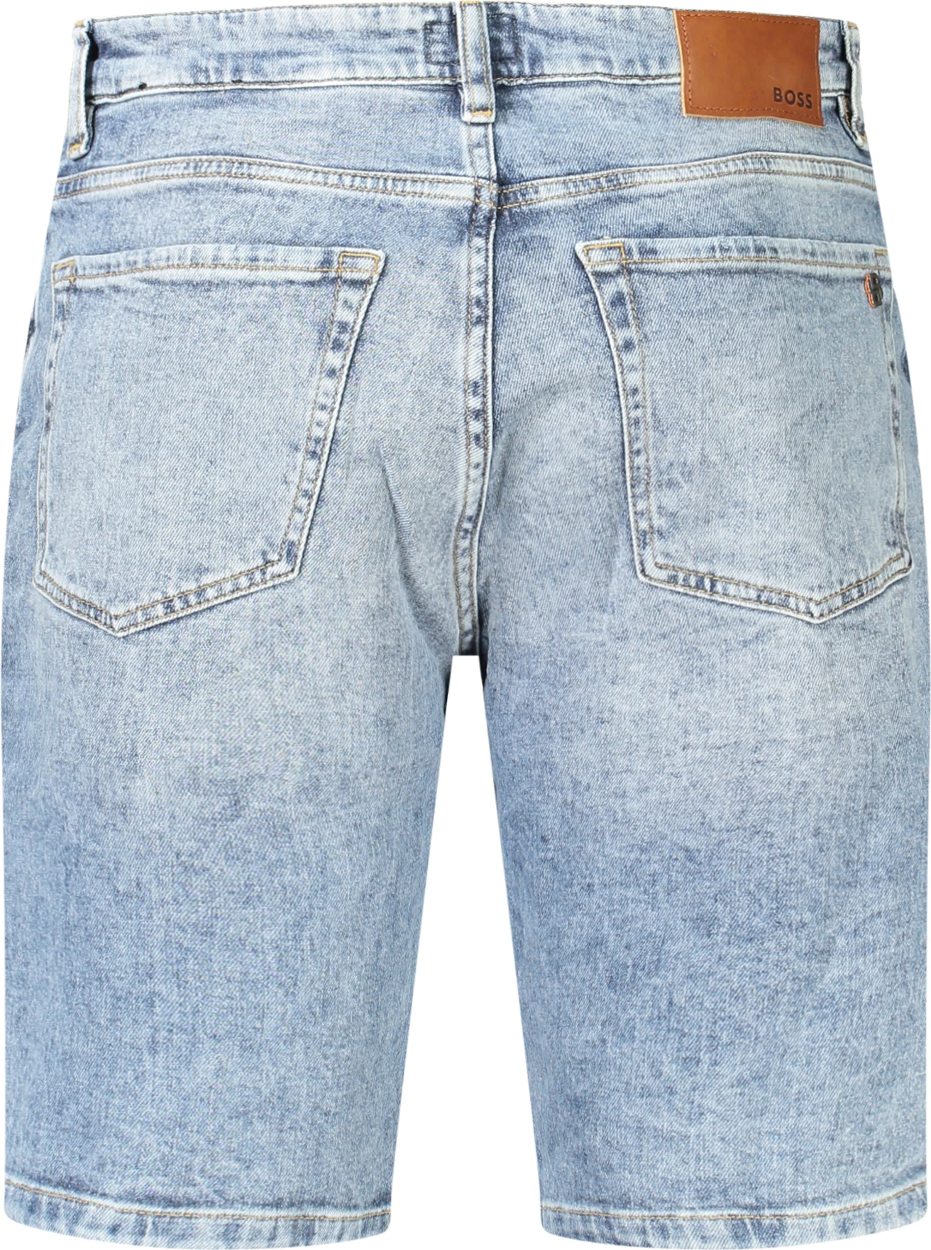 Xhinse kratke hlače BOSS moške, svetlo modre