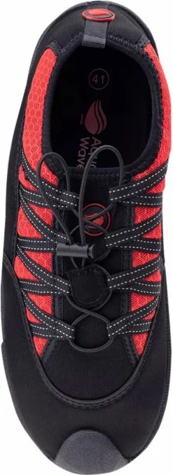 Superge za vodne športe AquaWave Gimani, črne in rdeče