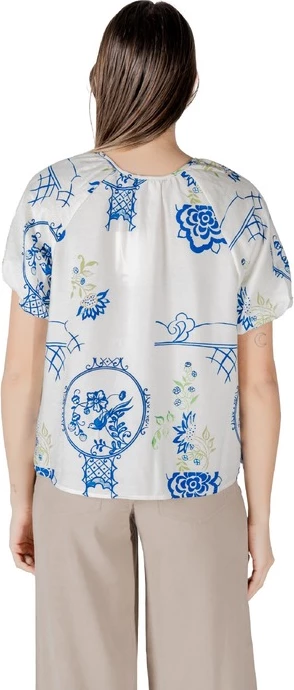 Bluza za ženske, bela, Ichi